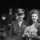 Actress Jean Gillie maries in London, 1944.